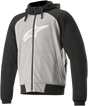 ALPINESTARS Chrome Sport Hoodie - Gray - Medium 4200918 - 951 - M - Electrek Moto