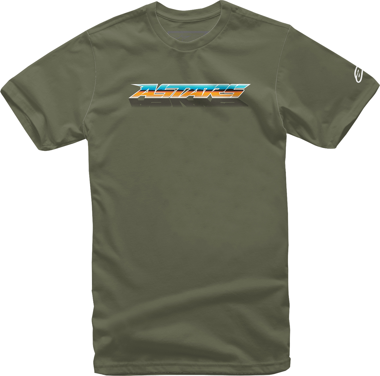 ALPINESTARS Chromium T - Shirt - Military - 2XL 1232722066902X - Electrek Moto