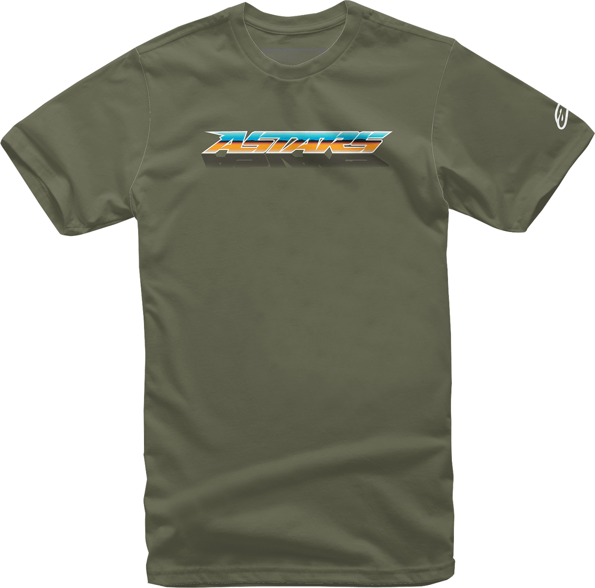 ALPINESTARS Chromium T - Shirt - Military - Large 1232 - 72206 - 690L - Electrek Moto