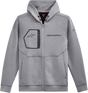 ALPINESTARS Convex Tech Hoodie - Heather Gray - Medium 1212530201026M - Electrek Moto