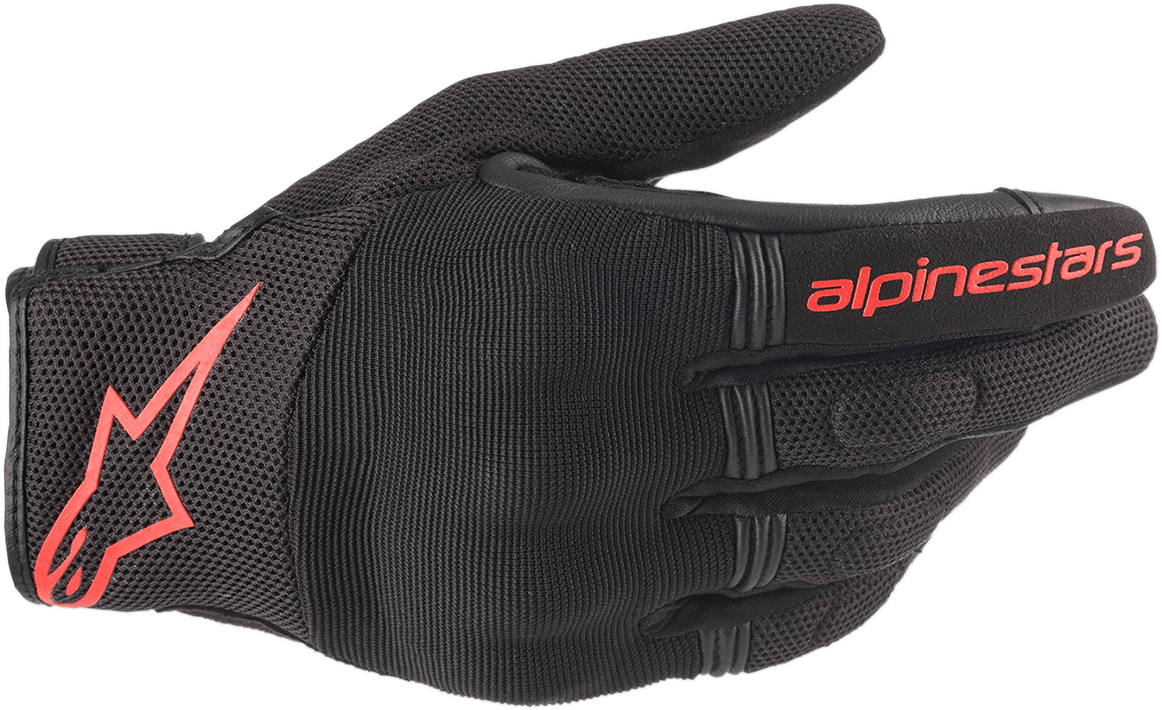 ALPINESTARS Copper Gloves - Black/Red - 2XL 3568420 - 1030 - 2X - Electrek Moto