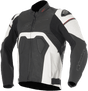 ALPINESTARS Core Airflow Leather Jacket - Black/White - US 40 / EU 50 3101416 - 12 - 50 - Electrek Moto