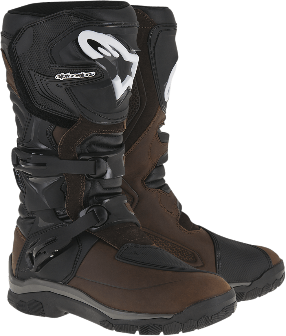 ALPINESTARS Corozal Adventure Boots - Brown/Black - US 10 2047717 - 82 - 10 - Electrek Moto