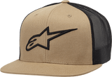 ALPINESTARS Corp Trucker Hat - Sand/Black - One Size 1025810032310OS - Electrek Moto