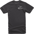 ALPINESTARS Corporate T - Shirt - Black - Large 12137200010L - Electrek Moto