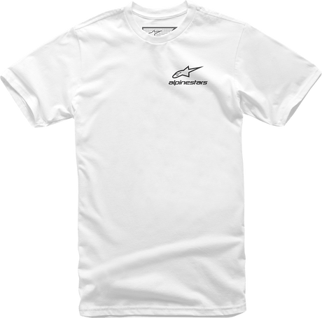 ALPINESTARS Corporate T - Shirt - White - 2XL 121372000202X - Electrek Moto
