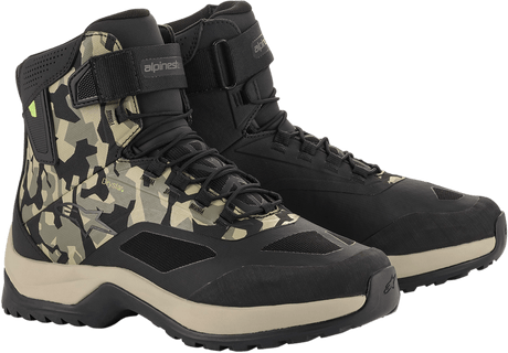 ALPINESTARS CR - 6 Drystar? Shoes - Black/Brown/Green - US 10 2611020160910 - Electrek Moto