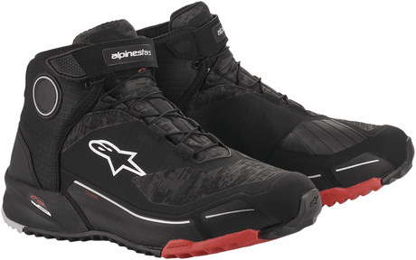 ALPINESTARS CR - X Drystar? Shoes - Black Camo/Red - US 10 261182099310 - Electrek Moto