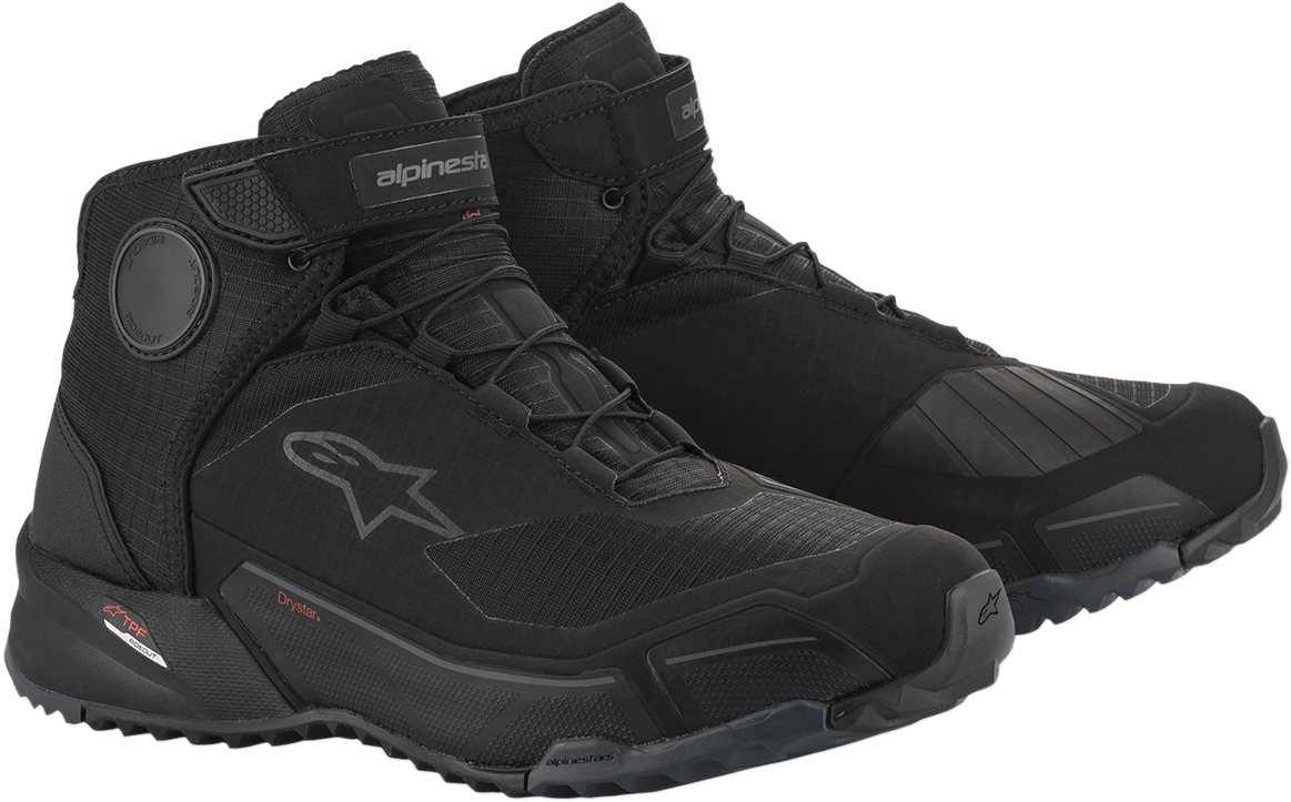 ALPINESTARS CR - X Drystar? Shoes - Black - US 10 2611820110010 - Electrek Moto