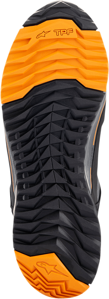 ALPINESTARS CR - X Drystar? Shoes - Black/Brown/Orange - US 11 26118201284 - 11 - Electrek Moto