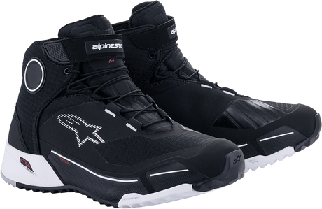 ALPINESTARS CR - X Drystar? Shoes - Black/White - US 10 2611820110 - Electrek Moto