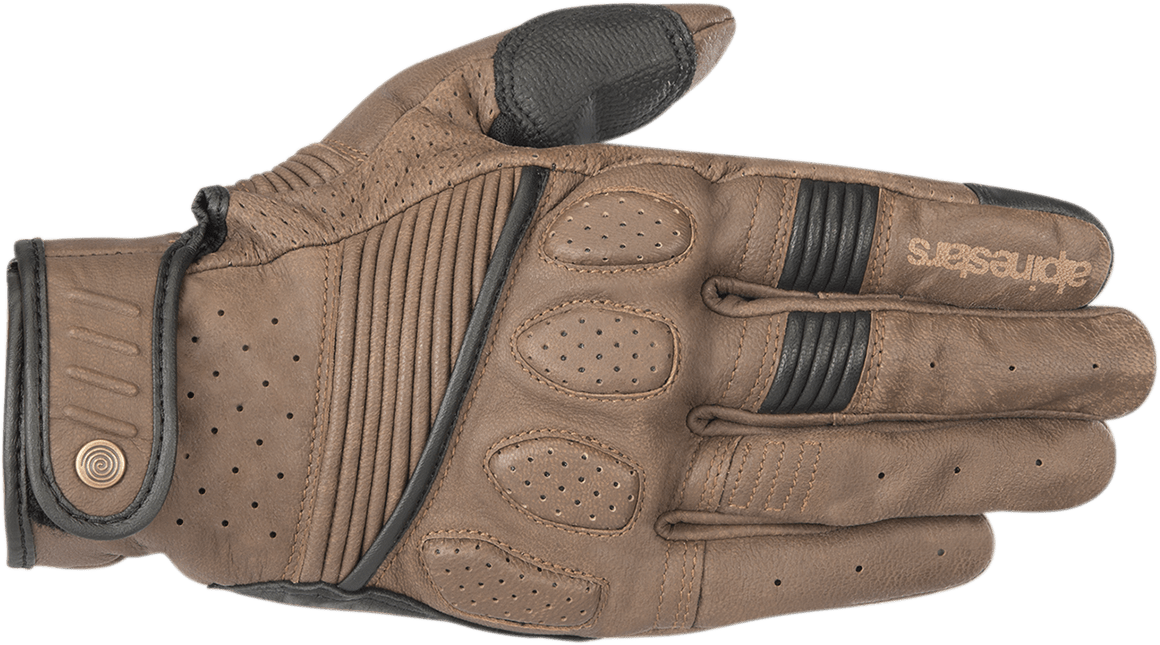 ALPINESTARS Crazy Eight Gloves - Brown/Black - Large 3509018 - 82 - L - Electrek Moto