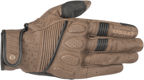 ALPINESTARS Crazy Eight Gloves - Brown/Black - Large 3509018 - 82 - L - Electrek Moto