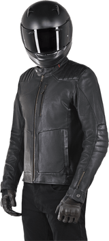 ALPINESTARS Crazy Eight Leather Jacket - Black - 2XL 3107819 - 10 - XXL - Electrek Moto