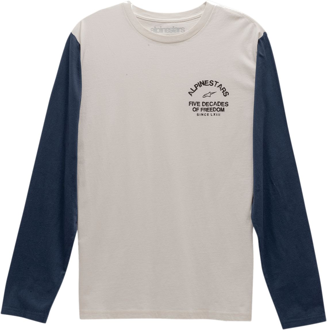 ALPINESTARS Decades Long - Sleeve T - Shirt - Natural - XL 12117400991XL - Electrek Moto