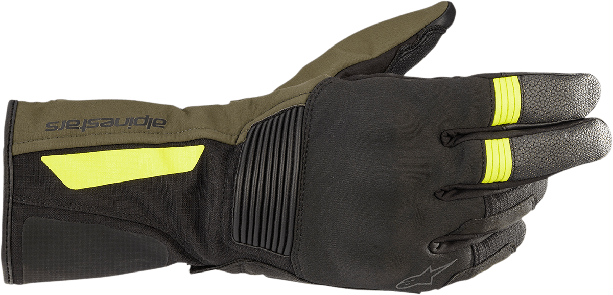 ALPINESTARS Denali Aerogel Drystar? Gloves - Black/Green/Yellow - 2XL 3526922 - 1685 - 2X - Electrek Moto