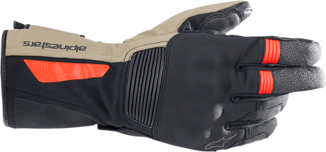 ALPINESTARS Denali Aerogel Drystar? Gloves - Black/Tan/Red - 2XL 3526922 - 1853 - 2X - Electrek Moto