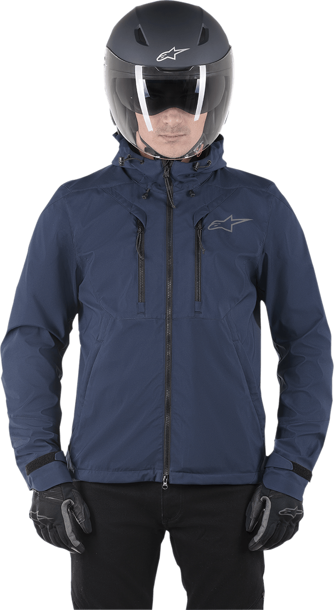 ALPINESTARS Domino Tech Jacket - Navy - 3XL 4200719 - 71 - 3XL - Electrek Moto