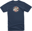 ALPINESTARS Dot Camo T - Shirt - Navy - XL 12137266070XL - Electrek Moto