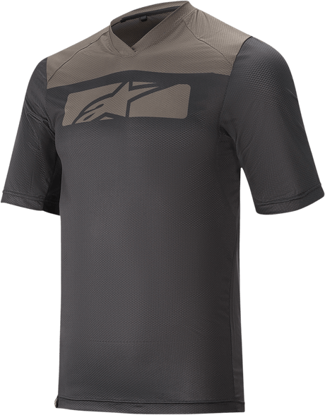 ALPINESTARS Drop 4.0 Jersey - Short - Sleeve - Black/Gray - Medium 1766220 - 1065 - MD - Electrek Moto