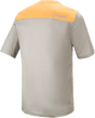 ALPINESTARS Drop 4.0 Jersey - Short - Sleeve - Gray/Orange - Large 1766220 - 6004 - LG - Electrek Moto