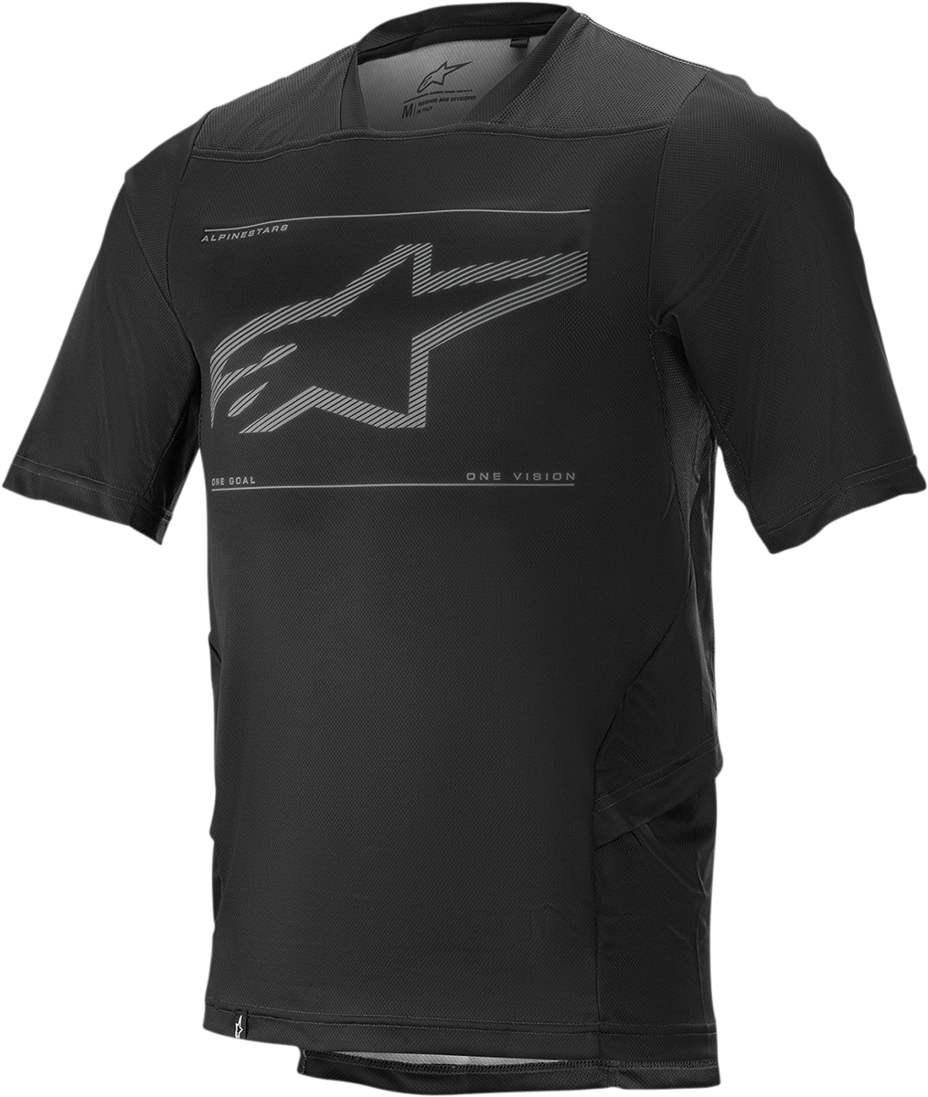 ALPINESTARS Drop 6.0 Jersey - Short - Sleeve - Black - 2XL 1766320 - 10 - 2X - Electrek Moto