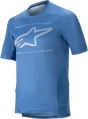 ALPINESTARS Drop 6.0 Jersey - Short - Sleeve - Blue - 2XL 1766320 - 7310 - 2X - Electrek Moto