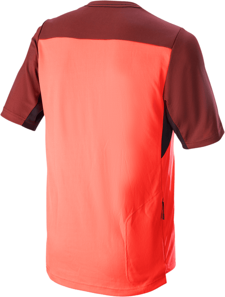 ALPINESTARS Drop 6.0 V2 Jersey - Short - Sleeve - Coral/Black - Large 1766322 - 3141 - LG - Electrek Moto