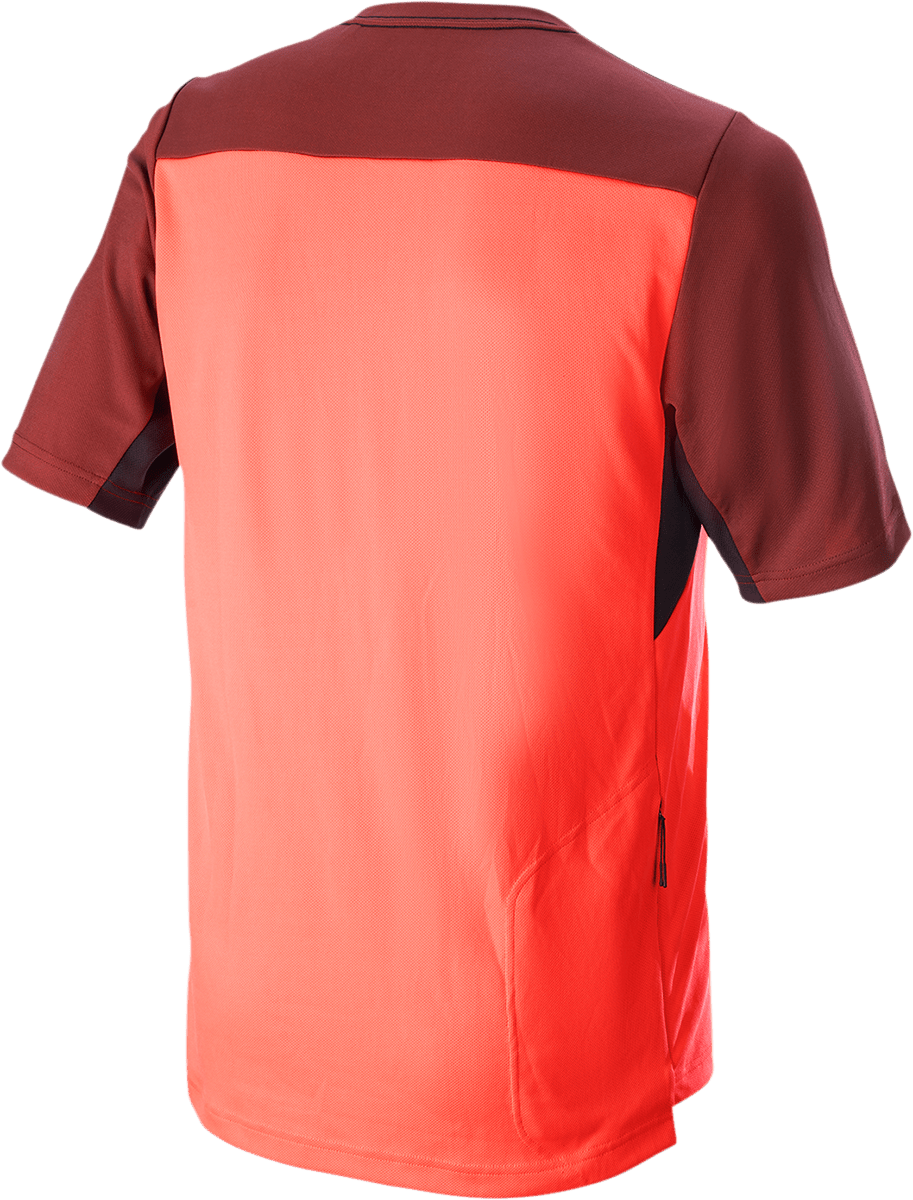 ALPINESTARS Drop 6.0 V2 Jersey - Short - Sleeve - Coral/Black - Small 1766322 - 3141 - SM - Electrek Moto