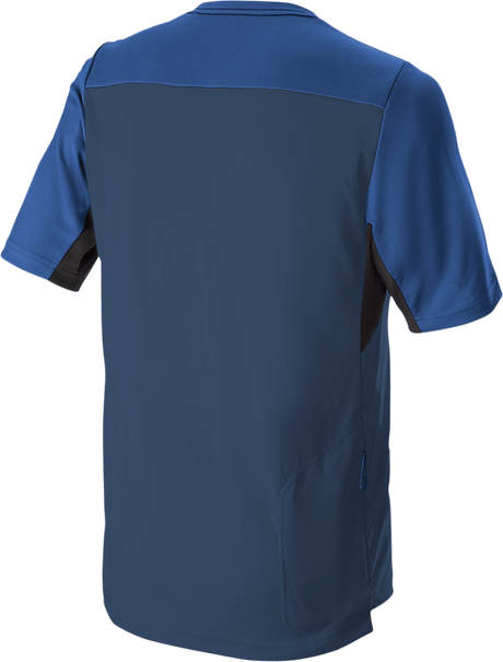 ALPINESTARS Drop 6.0 V2 Jersey - Short - Sleeve - Midnight Blue/Black - Large 1766322 - 7319 - LG - Electrek Moto