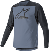 ALPINESTARS Drop 6.0 V2 Long - Sleeve Jersey - Black/Gray - 2XL 1766422 - 9291 - 2X - Electrek Moto