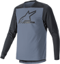 ALPINESTARS Drop 6.0 V2 Long - Sleeve Jersey - Black/Gray - 2XL 1766422 - 9291 - 2X - Electrek Moto