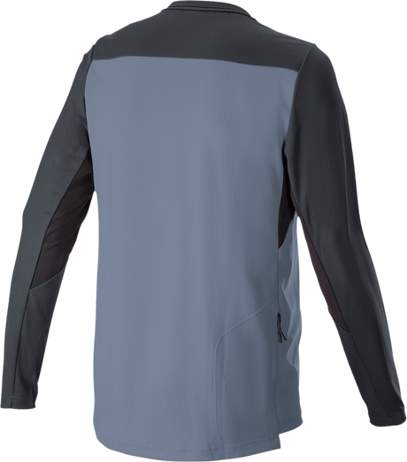 ALPINESTARS Drop 6.0 V2 Long - Sleeve Jersey - Black/Gray - Large 1766422 - 9291 - LG - Electrek Moto