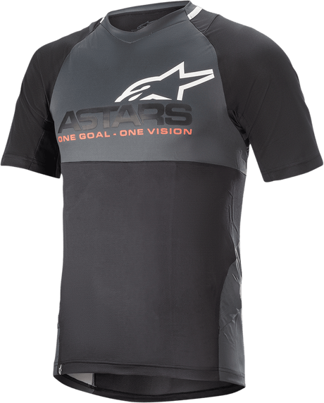 ALPINESTARS Drop 8.0 Jersey - Short - Sleeve - Black/Coral - Medium 1766621 - 1793 - MD - Electrek Moto