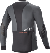 ALPINESTARS Drop 8.0 Long - Sleeve Jersey - Black/Coral - Small 1766921 - 1793 - SM - Electrek Moto