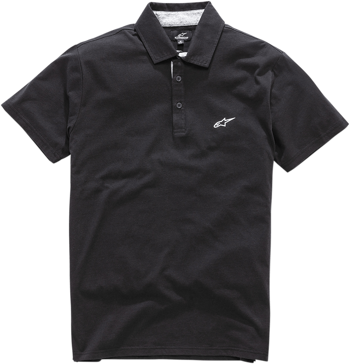 ALPINESTARS Eternal Polo Shirt - Black - Medium 10184100410M - Electrek Moto