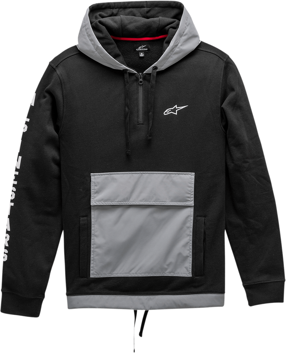 ALPINESTARS Explorer Hoodie - Black - Large 12115220010L - Electrek Moto