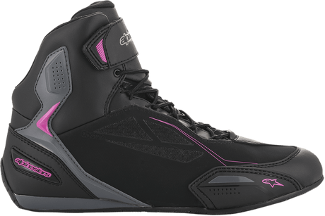 ALPINESTARS Faster - 3 Drystar? Shoes - Black/Gray/Pink - US 10 25409191139 - 10 - Electrek Moto