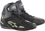 ALPINESTARS Faster - 3 Drystar? Shoes - Black/Gray/Yellow - US 10 2540719175 - 10 - Electrek Moto