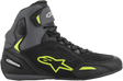 ALPINESTARS Faster - 3 Drystar? Shoes - Black/Gray/Yellow - US 10 2540719175 - 10 - Electrek Moto