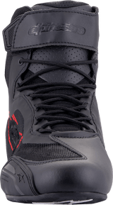 ALPINESTARS Faster - 3 Rideknit Riding Shoes - Black/Gray/Red - US 10 2510319 - 1993 - 10 - Electrek Moto