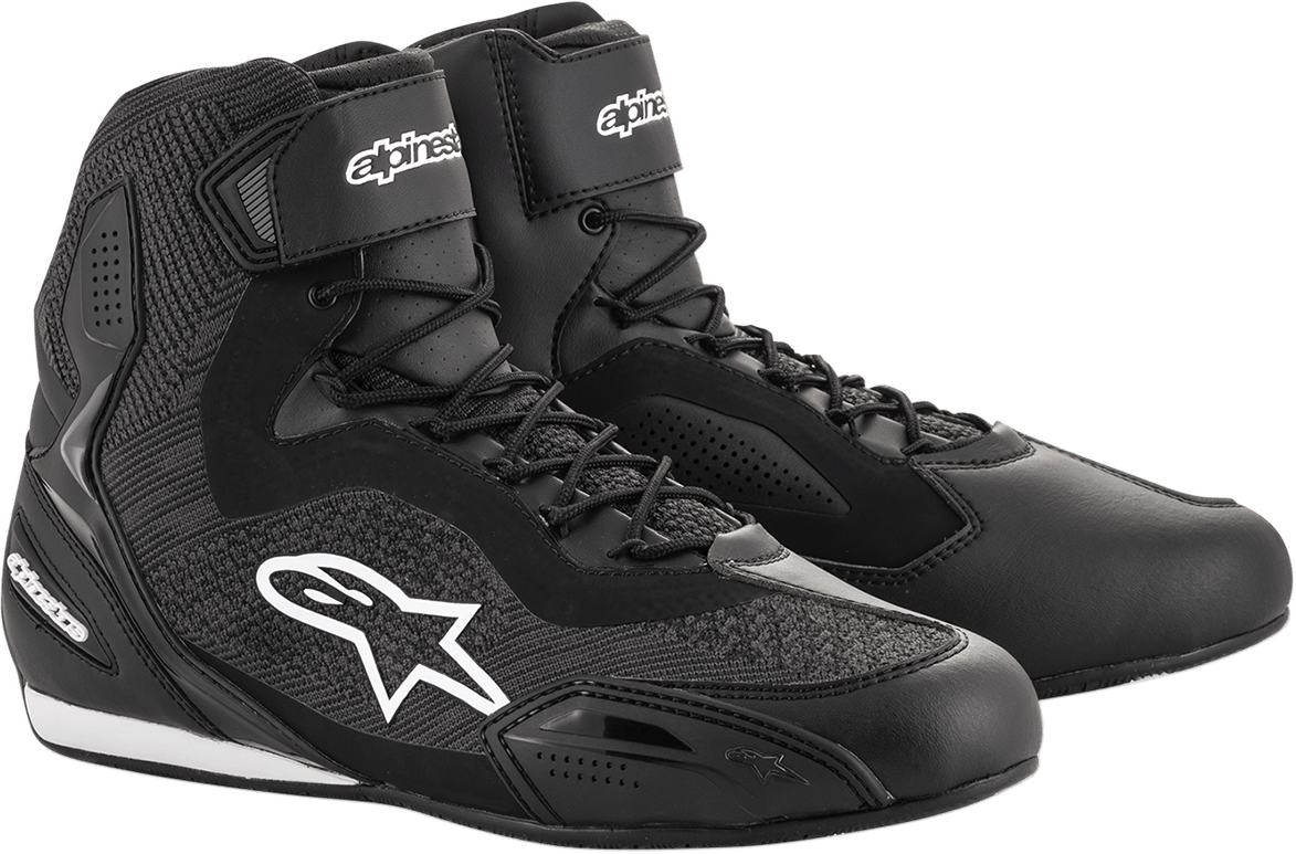 ALPINESTARS Faster - 3 Rideknit Shoes - Black - US 11.5 2510319 - 10 - 11.5 - Electrek Moto