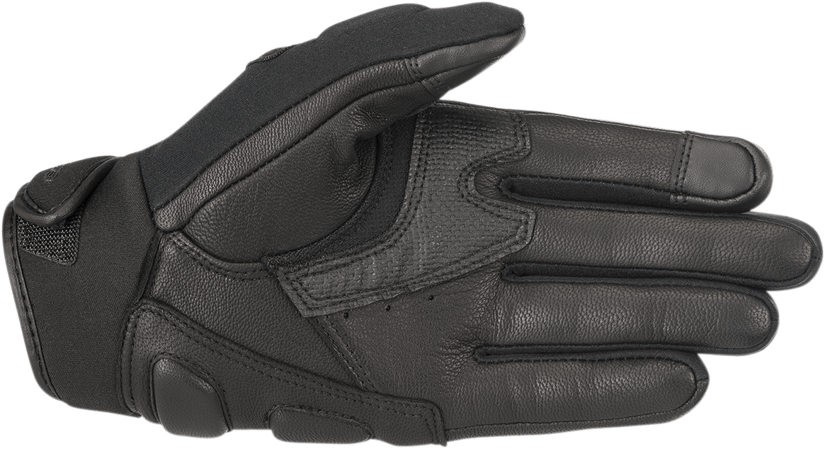 ALPINESTARS Faster Gloves - Black/Black - Large 3567618 - 1100 - L - Electrek Moto