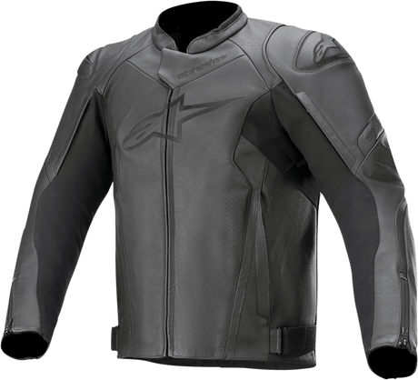 ALPINESTARS Faster v2 Leather Jacket - Black - US 38 / EU 48 3103521 - 1100 - 48 - Electrek Moto