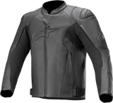 ALPINESTARS Faster v2 Leather Jacket - Black - US 44 / EU 54 3103521 - 1100 - 54 - Electrek Moto