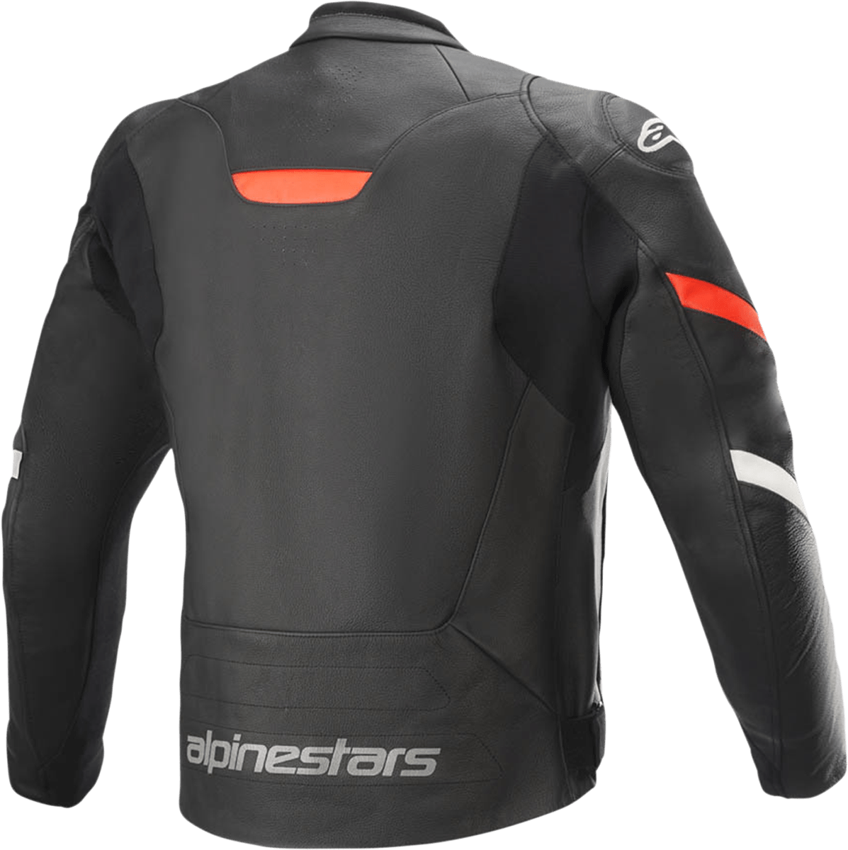 ALPINESTARS Faster v2 Leather Jacket - Black/Red - US 38 / EU 48 3103521 - 1030 - 48 - Electrek Moto