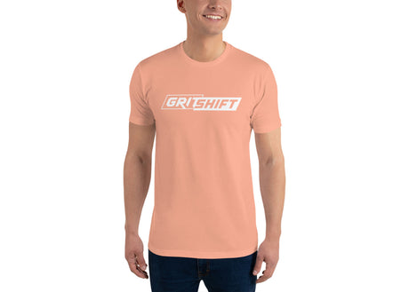 GritShift Short Sleeve T-shirt White Logo