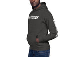 GritShift Unisex Hoodie White Logo