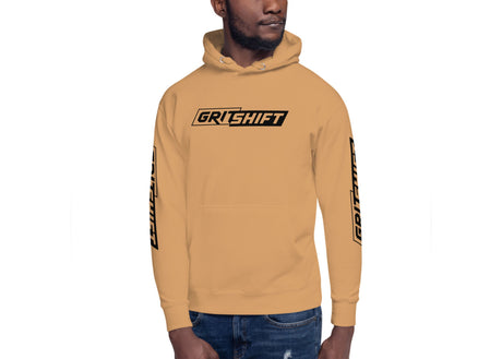 GritShift Unisex Hoodie Black Logo