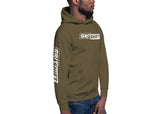 GritShift Unisex Hoodie White Logo